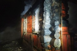 В деревне Андреевское второй раз за неделю горел частный дом