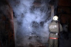 Два пожара в хозпостройках произошло за неделю в городском округе Кашира