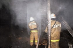 В Кашире-1 произошел пожар в жилом доме: есть пострадавший