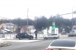 Очередное ДТП произошло утром на перекрестке улицы Стрелецкой в Кашире-1