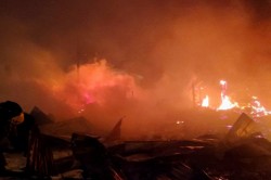 Два пожара произошло минувшей ночью в сельской местности городского округа Кашира