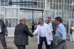 Премьер-министр России Михаил Мишустин прибыл с рабочим визитом в Каширу