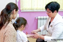 Более 150 юных пациентов приняли в Кашире врачи Московского областного консультативно-диагностического центра для детей