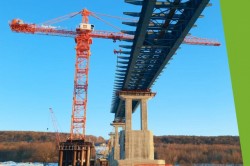 Судоходный пролет полностью пройден: новый мост через Оку строят без задержек