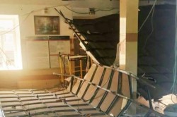 На вокзале в Ожерелье обрушился потолок зала ожидания: пострадала семья с ребенком