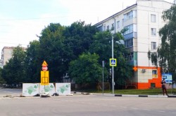 Движение по улице Садовой в Кашире-2 закрыто до ноября – светофор пока работает в прежнем режиме