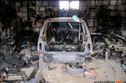 Автомобиль сгорел под Каширой из-за нарушения правил безопасности при сварочных работах