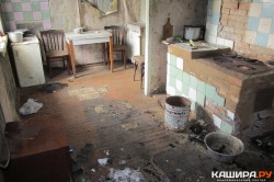 Комната в одноэтажном доме cгорела в деревне Елькино