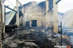 Под Каширой сгорела ферма: погибли 200 коз и коров