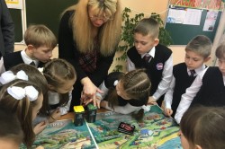 Делегация из Франции провела для школьников урок по экологии