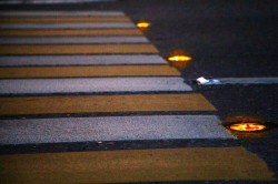 Пешеходные переходы в городском округе Кашира оборудуют светодиодными маячками
