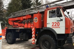 Три единицы техники были задействованы в тушении пожара в Козлянино