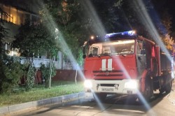 В результате пожара в квартире на улице Победы пострадал человек
