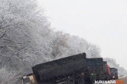 Дождь в мороз: непогода привела к многочисленным ДТП в Кашире