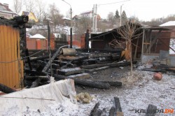 В Кашире снова горела баня – пострадавших нет