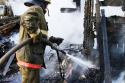 Пожар в частном доме в городском округе Кашира тушили почти 4 часа