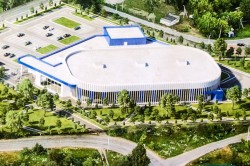 Разработчики проекта ледового дворца на станции Кашира показали, какой будет новая спортивная арена