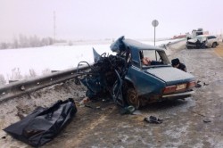 Два человека погибли сегодня утром в ДТП на трассе «Каспий» в городском округе Кашира
