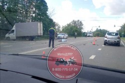 Водитель мотоцикла погиб в аварии с автомобилем на трассе под Каширой