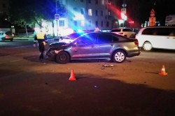 Мотоциклист пострадал в столкновении с автомобилем Volkswagen у Спортклуба «Кашира»