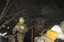Пожар в жилом доме случился в деревне Острога