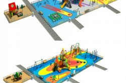 «Космос» и «Замок»: детские площадки за 13 млн рублей установят по областной программе в Кашире-2