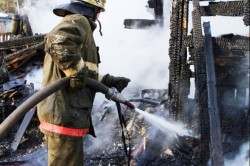 Человек пострадал в результате пожара в частном доме под Каширой