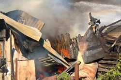 Почти полтора десятка пожарных ликвидировали возгорание в СНТ под Каширой