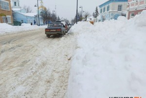 На Каширу надвигается сильнейший за последние 72 года снегопад