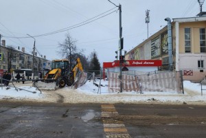 Первый этап строительства тепломагистрали завершается в Кашире-2