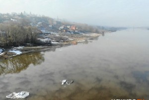 В Кашире подъем воды в Оке грозит в два раза превысить норму