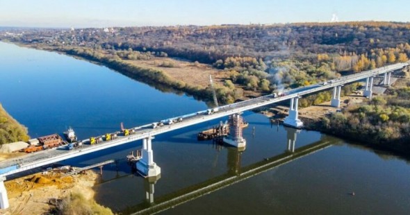 Стало известно, когда завершится реконструкция моста через Оку между Каширой и Ступино