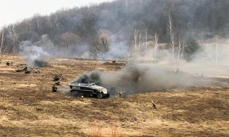 Историческая реконструкция боя прошла рядом с поселком Зендиково