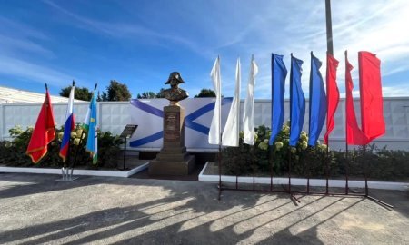 Открытие бюста святому праведному воину адмиралу Федору Ушакову