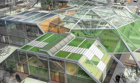 В сети появился проект, какой могла бы быть сегодня городская среда микрорайона Кашира-2