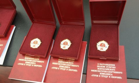 Отмечены знаком отличия