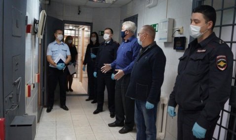 В Кашире проверили условия содержания и защищенность от побегов изолятора временного содержания