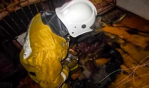 Пожарные тушили квартиру на улице Ленина в микрорайоне Ожерелье