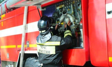 На трассе под Каширой горел автомобиль