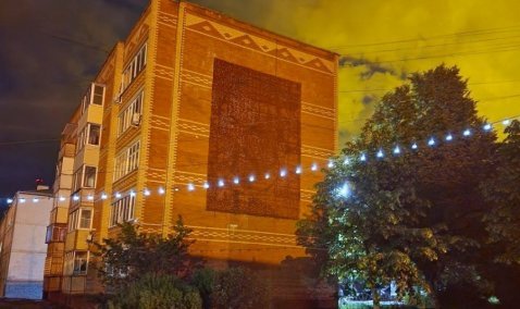 Неоконченный портрет ученого-астронома и ветерана войны закрасили на доме в Кашире-2