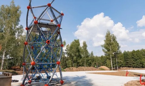 Благоустройство лесопарка в Кашире завершат через год