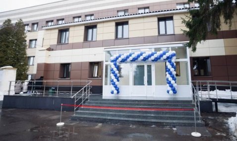 Капитальный ремонт полностью завершили в терапевтическом корпусе Каширской больницы