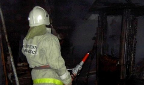 Садовый дом горел в СНТ недалеко от Ожерелья