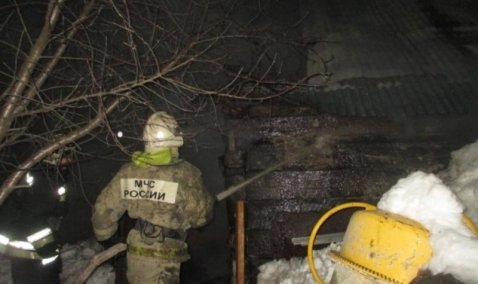 Пожар в жилом доме случился в деревне Острога