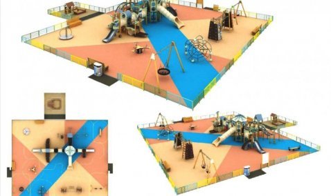 Около 6 миллионов рублей направят на строительство трех губернаторских детских площадок в Кашире