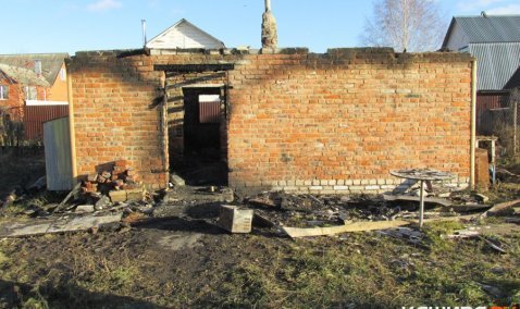 Пожар в бане в деревне Барабаново унес жизни двух человек