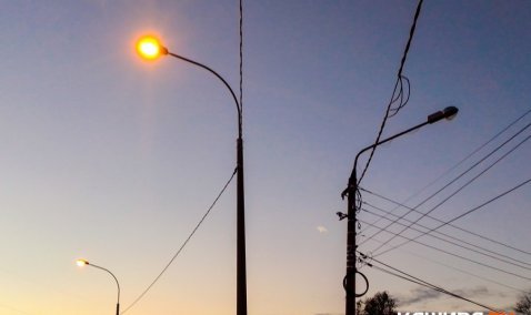 В поселке Большое Руново обновят уличное освещение одной из центральных улиц