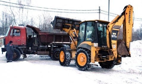 С улиц Каширы вывезли более 1 тысячи кубометров снега