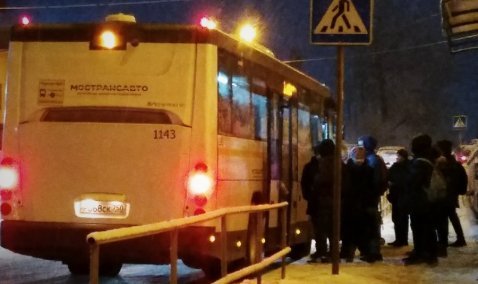 На Крещение автобусы в Кашире будут работать до поздней ночи