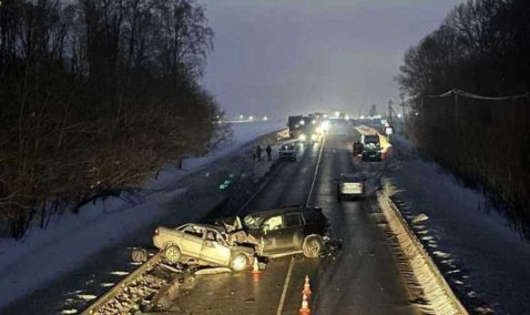 Три человека стали жертвами страшной аварии на трассе «Каспий» под Каширой